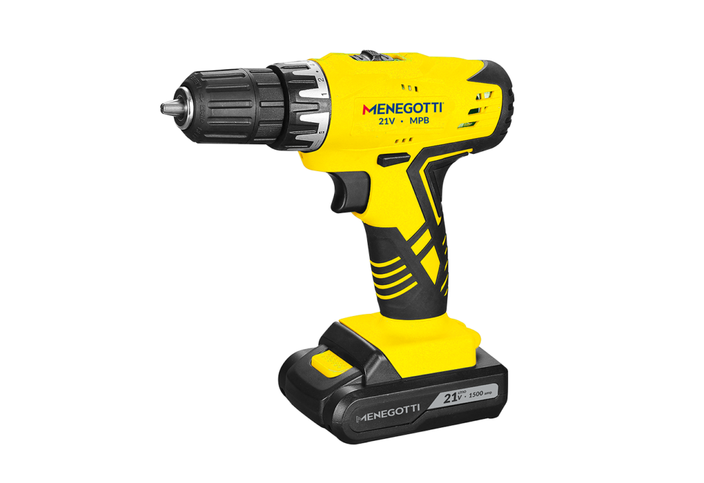 Parafusadeira e Furadeira à Bateria MPB 21V 18+1 Posições de Torques