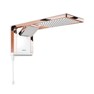 Ducha Acqua Duo Branco/Rose Gold 220/6800W