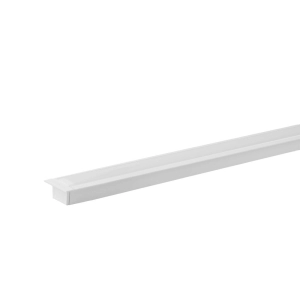 Perfil LED embutir 25x14 Branco Fosco 2 metros 412520-11