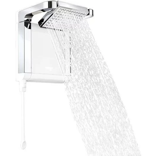 Ducha Acqua Star Ultra Branco/Cromado 220/6800W