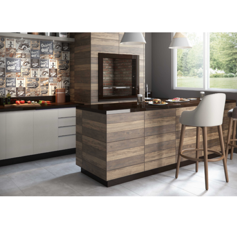Piso Acetinado 58x58cm HD57026 Bellacer